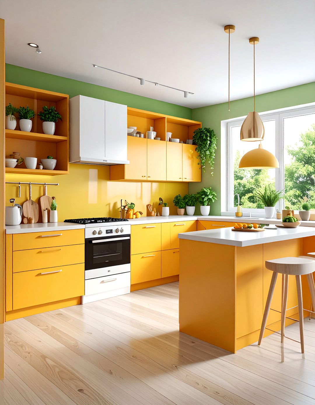 Accessible Kitchen Design with White Appliances and Universal Features - 25 Kitchen With White Appliances Ideas