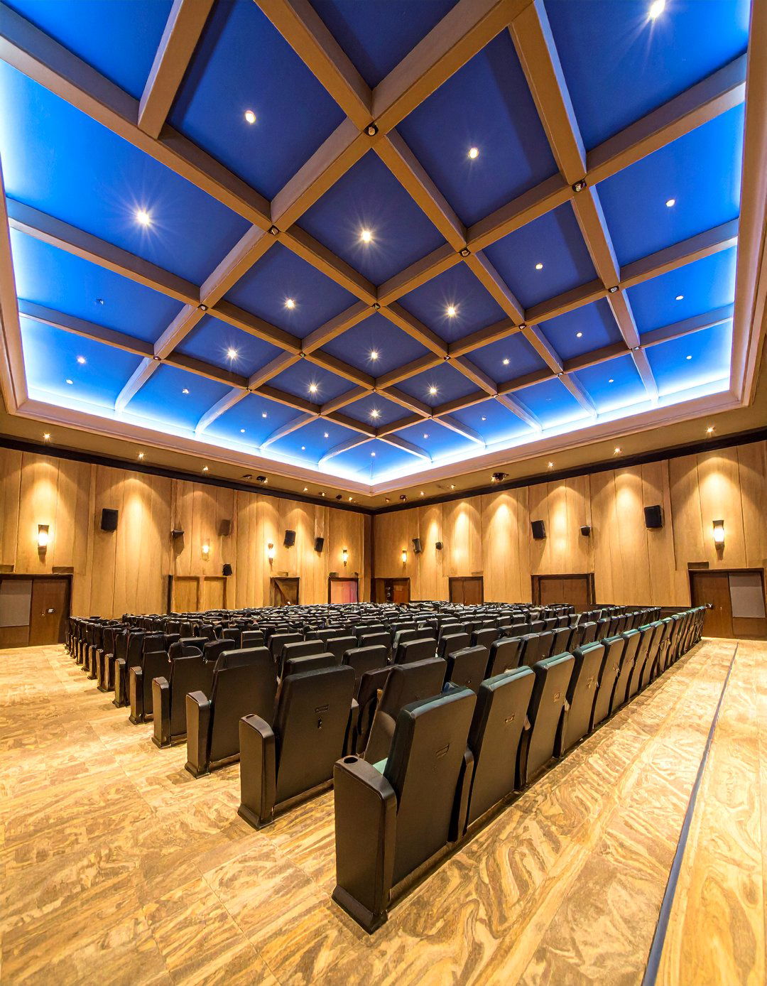 Acoustic Panel Ceiling with Sound Control - 25 Ceiling Trim Ideas