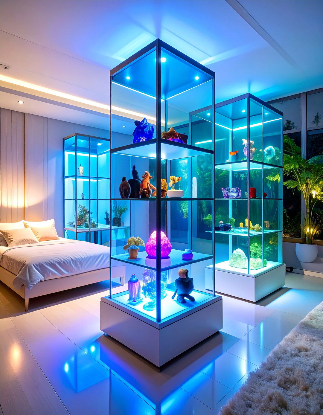 Acrylic Display Cases for Premium Collectibles - 25 Hypebeast Room Decor Ideas