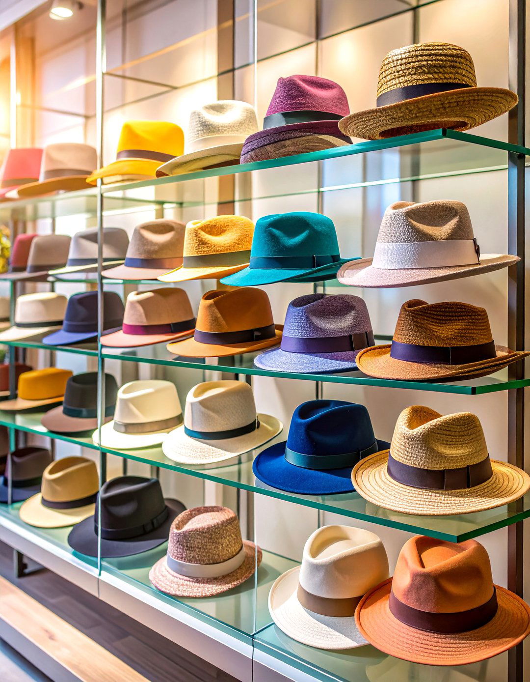 Acrylic Hat Display Cases - 25 Hat Storage Ideas