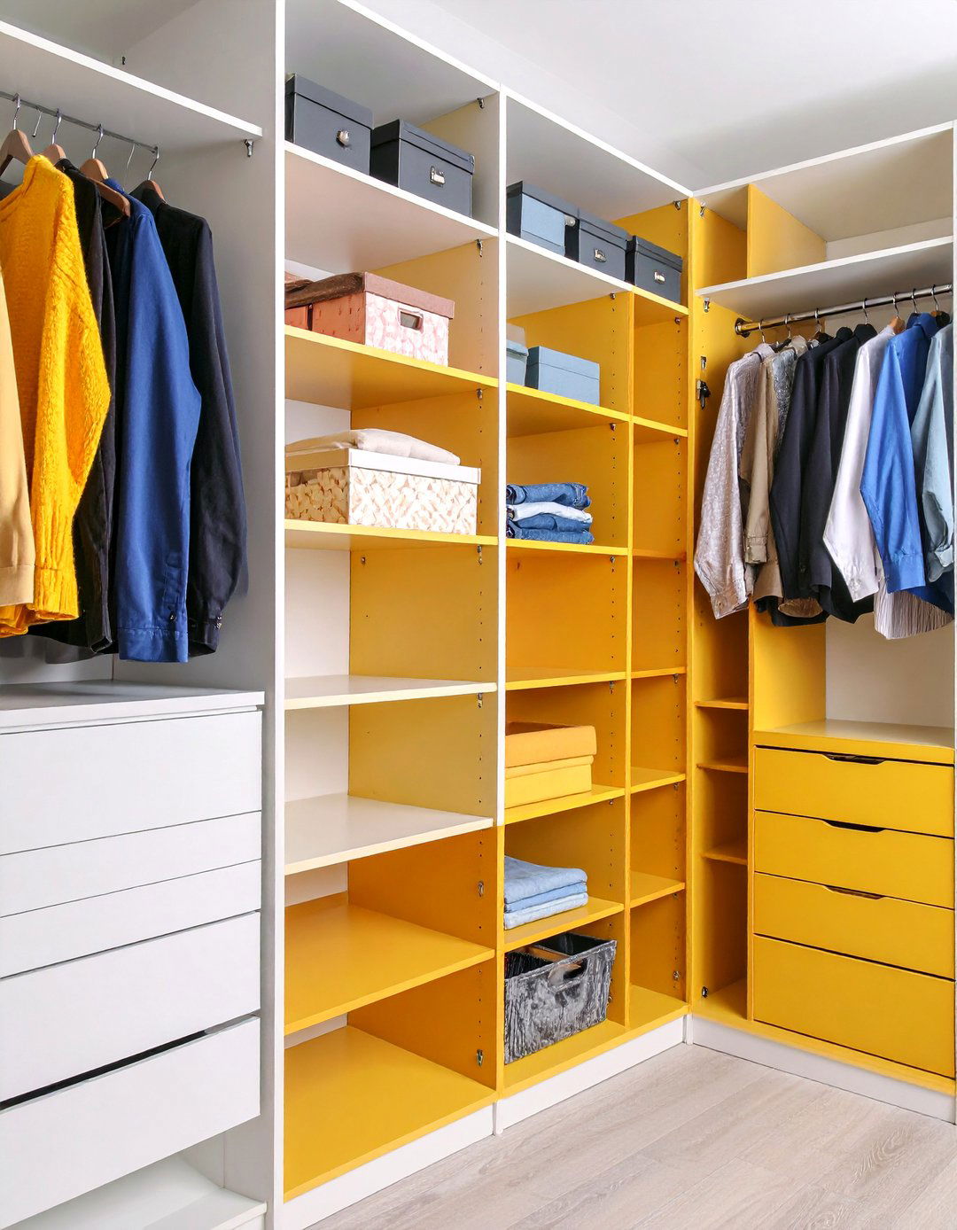 Adjustable Closet Shelving with Modular Flexibility - 25 Closet Shelving Ideas