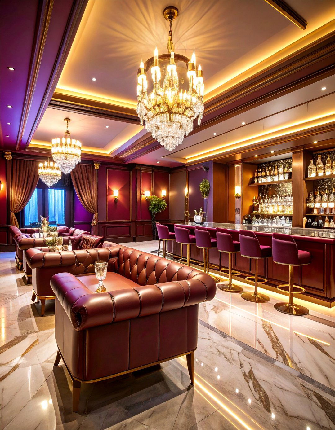Adult Cocktail Gaming Lounge - 25 Game Room Ideas