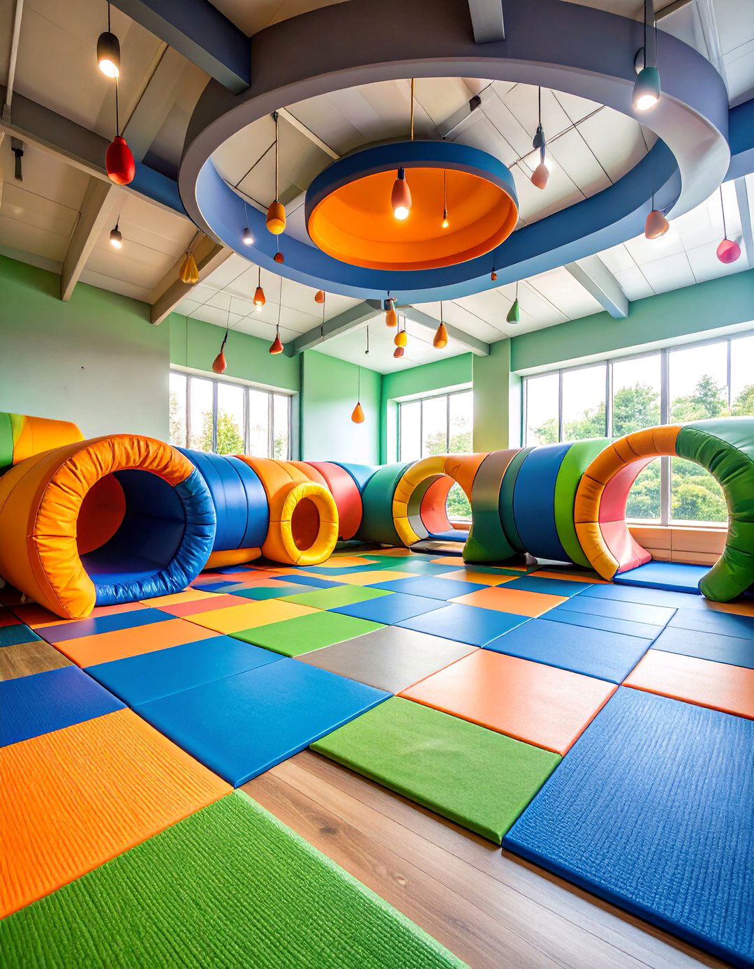 Adventure Obstacle Course Challenge Arena - 25 playroom ideas
