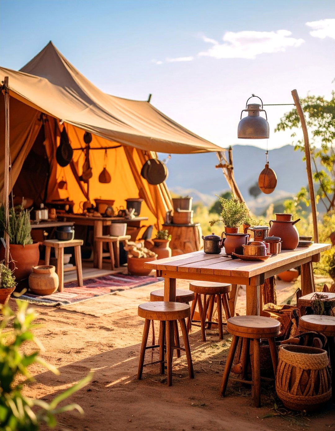 Adventure Themed Mud Kitchen Camping Style - 25 Mud Kitchen Ideas