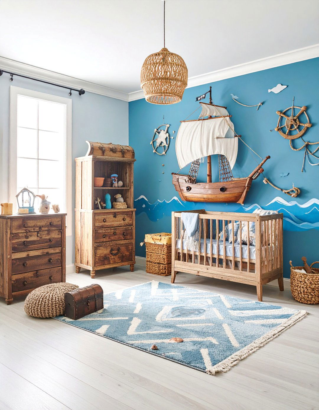 Adventurous Pirate Ocean Voyage - 25 Ocean-themed Nursery Ideas