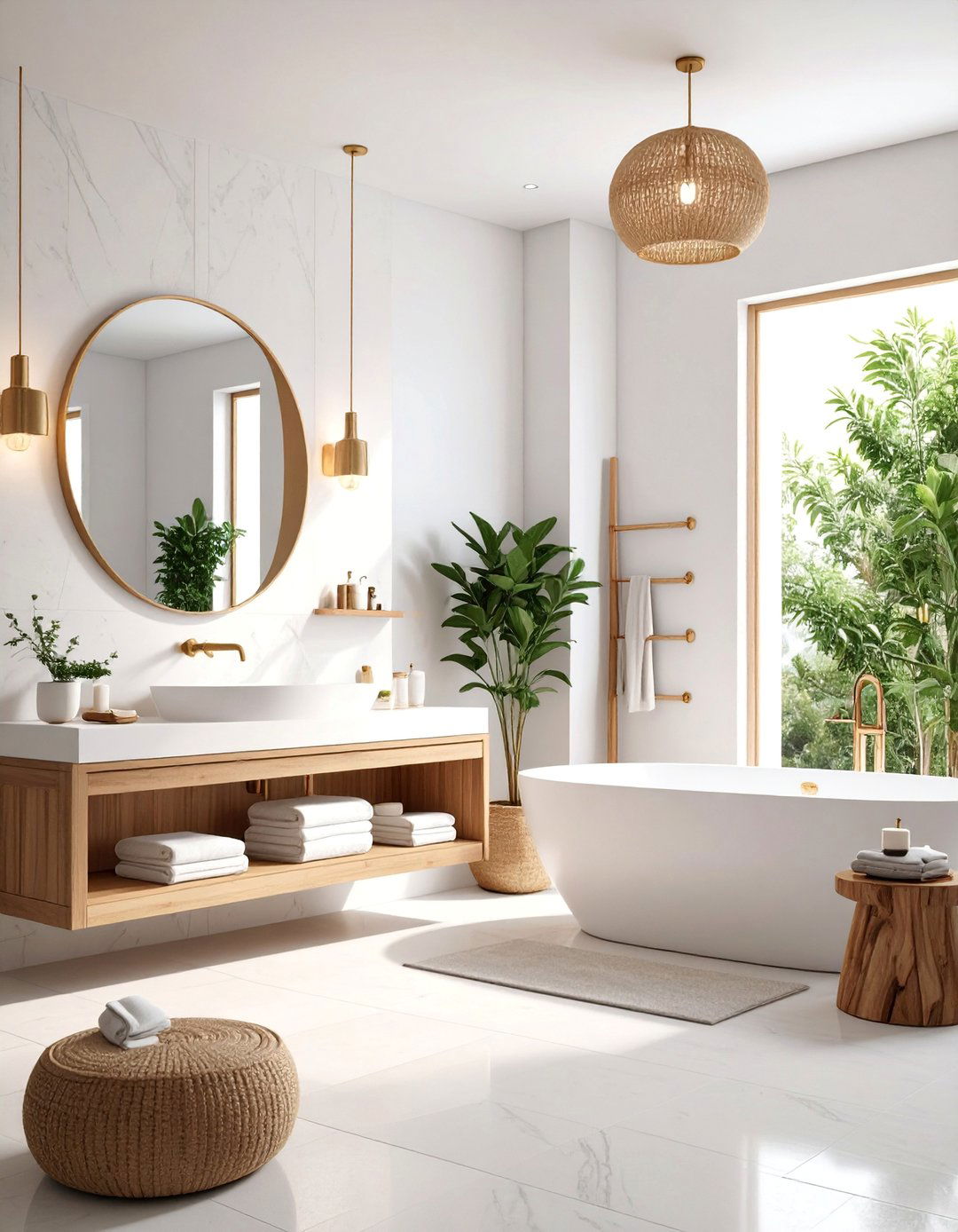 Aesthetic White Bathroom with Spa Like Serenity - 25 Off-white Paint Colors for Room