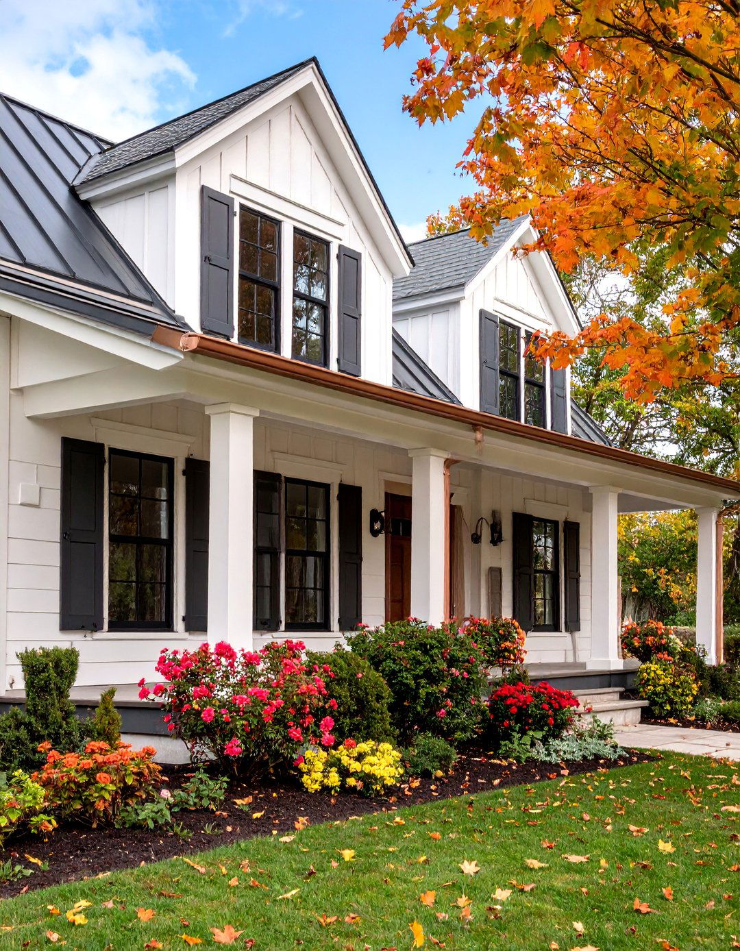 Agreeable Gray Farmhouse Exterior - 25 Greige Paint Colors for Exteriors