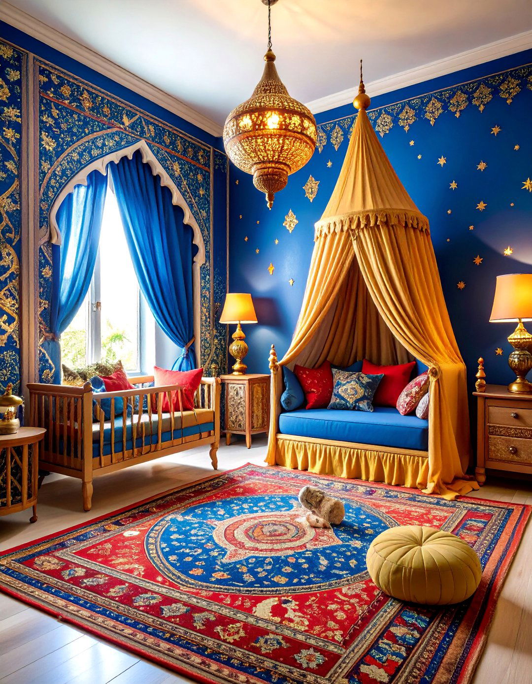 Aladdin Arabian Nights Nursery - 25 Disney Nursery Ideas