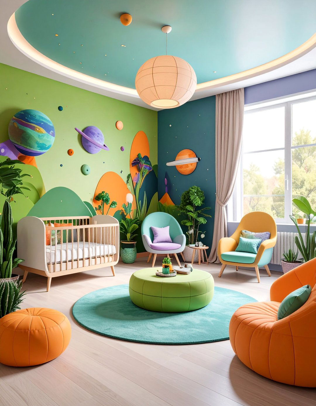 Alien Planet Exploration Theme - 25 Space-themed Nursery Ideas