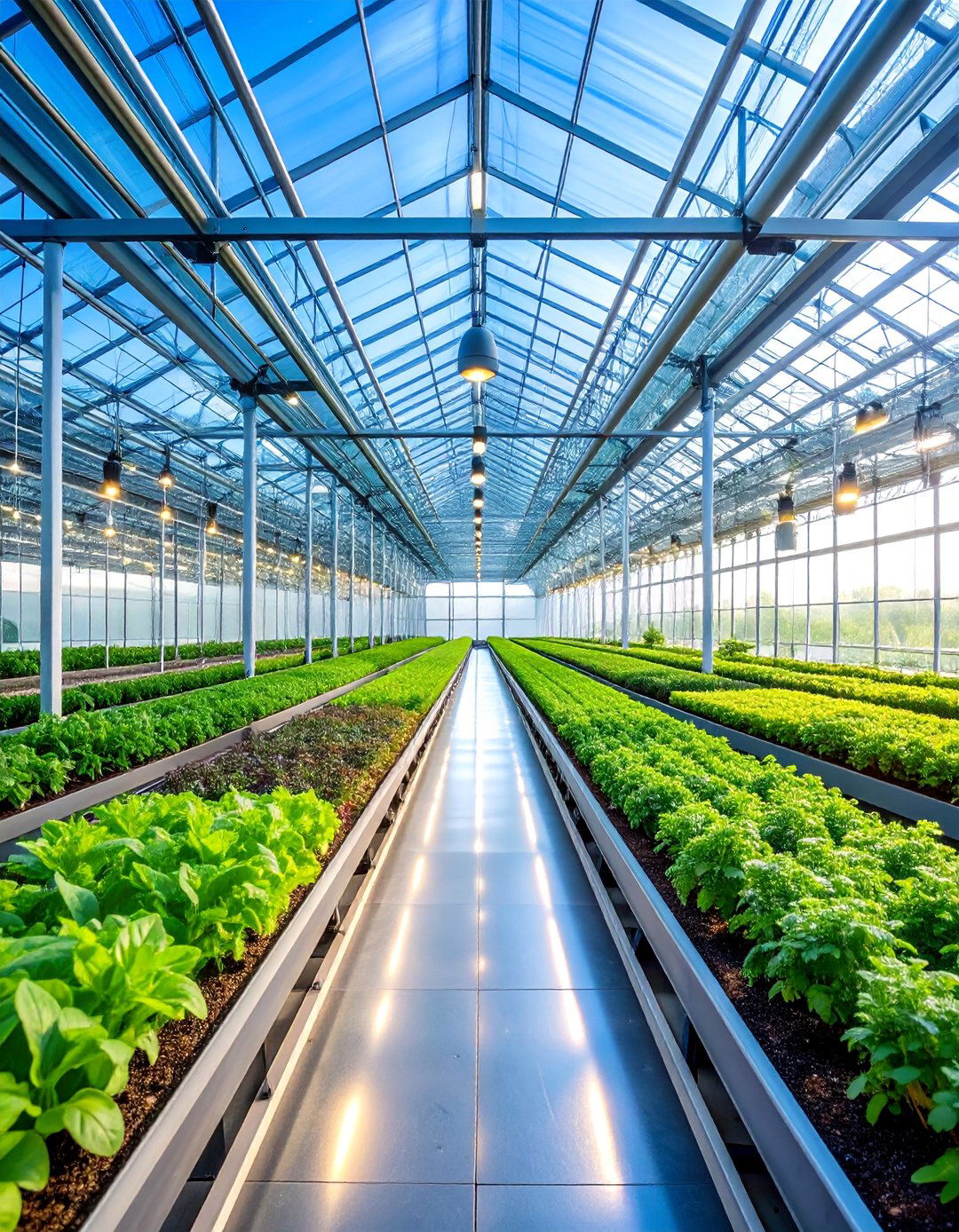 All Season Greenhouse Herb Garden with Climate Control - 25 Herb Garden Ideas
