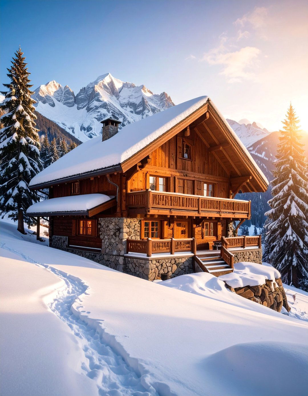 Alpine Chalet Wood Shed - 25 wood shed ideas