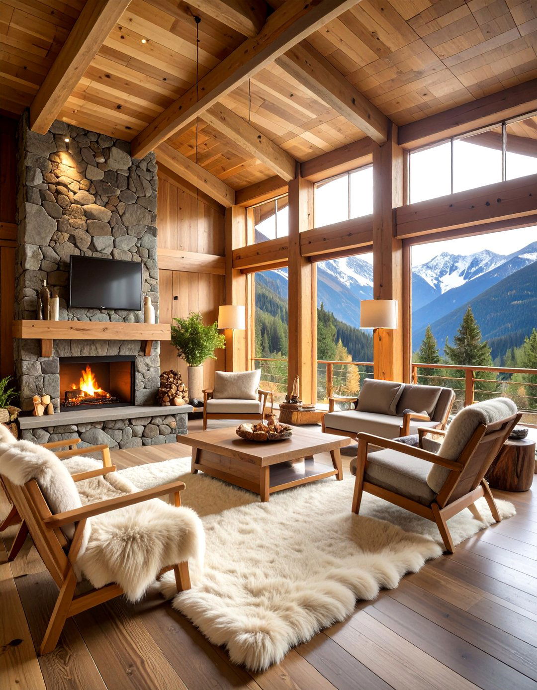 Alpine Inspired Spa Room - 25 Spa Room Ideas