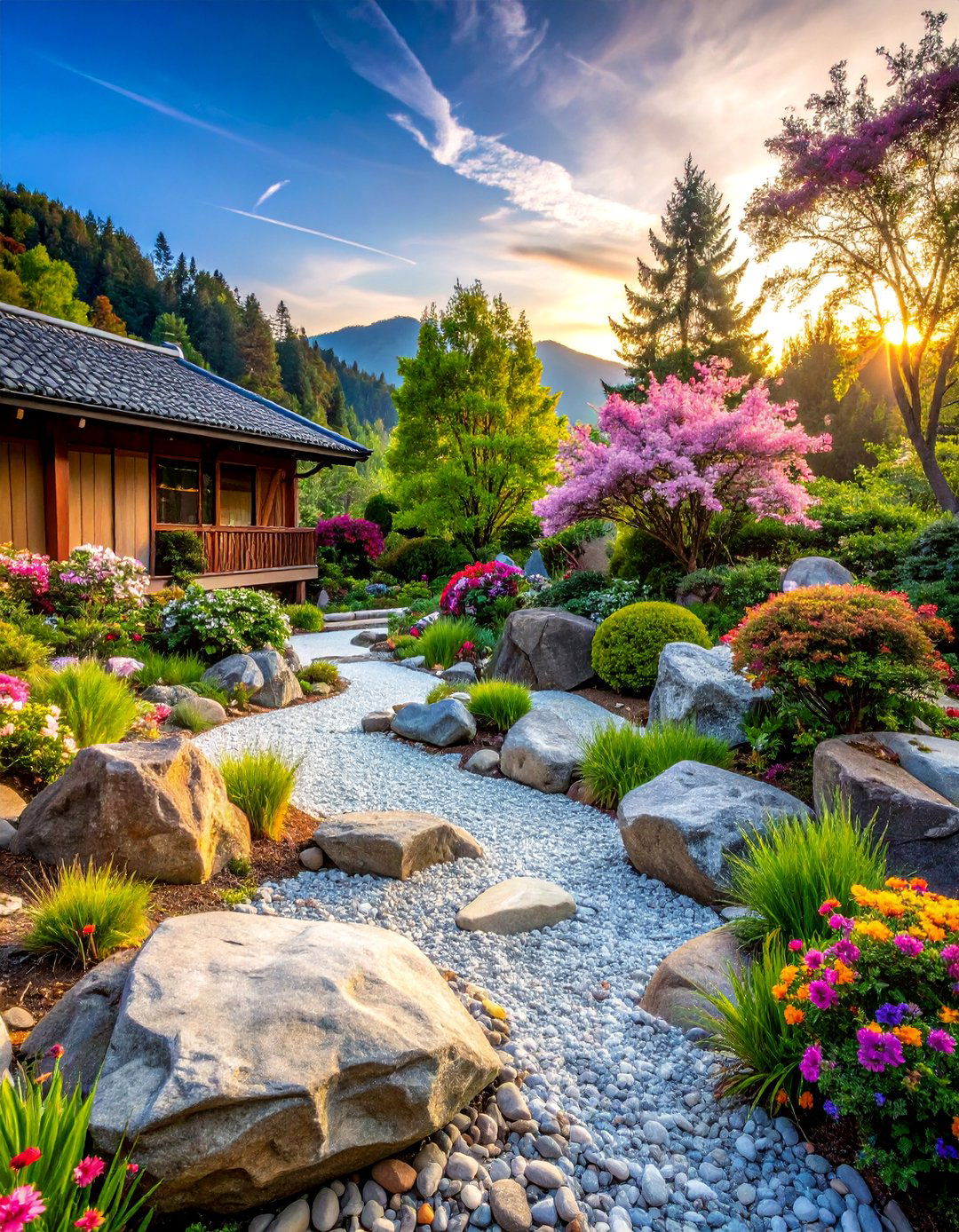 Alpine Rock Garden Spring - 25 Spring Garden Ideas
