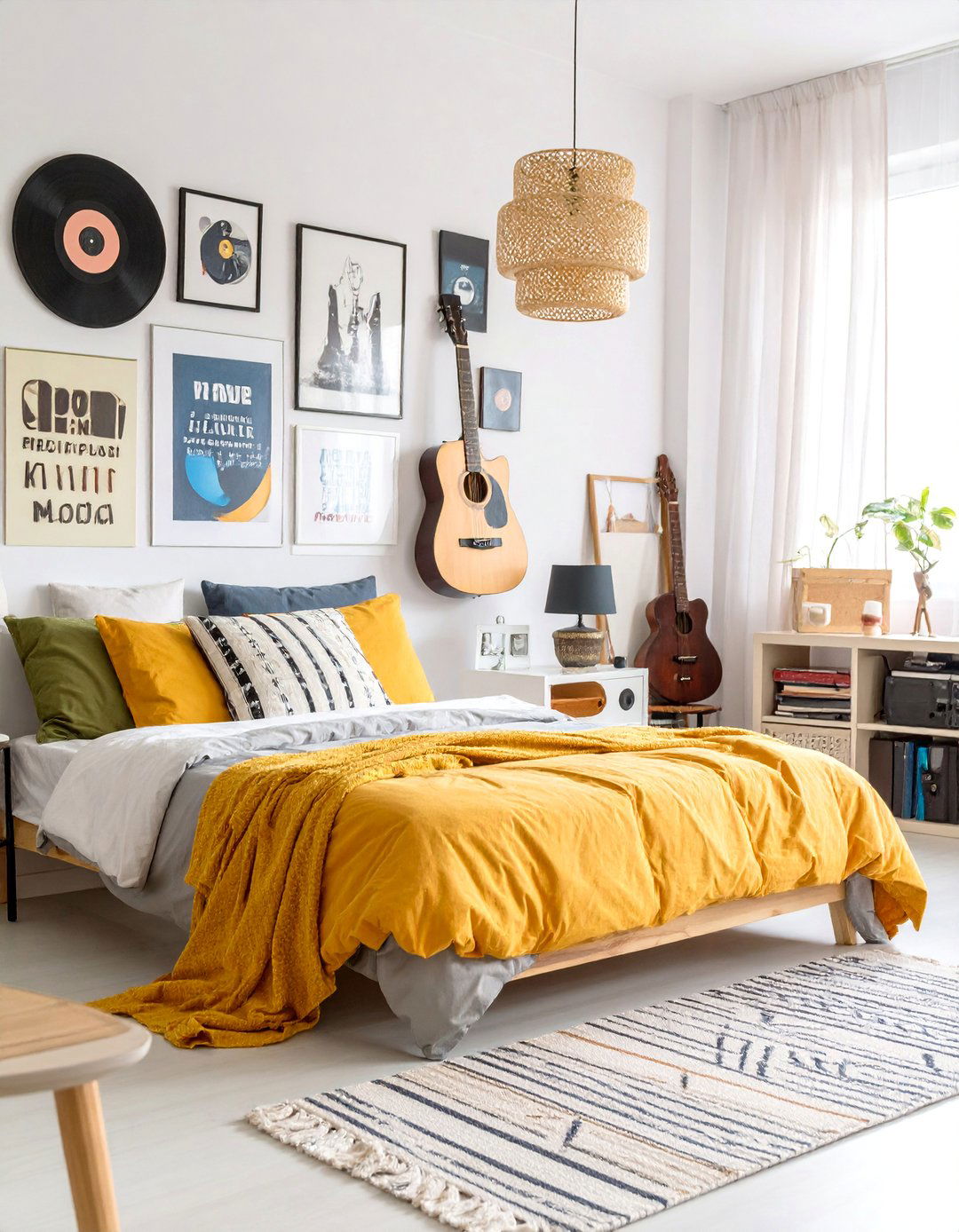 Alternative Rock Music Haven Bedroom - 25 90s Bedroom Decor Ideas