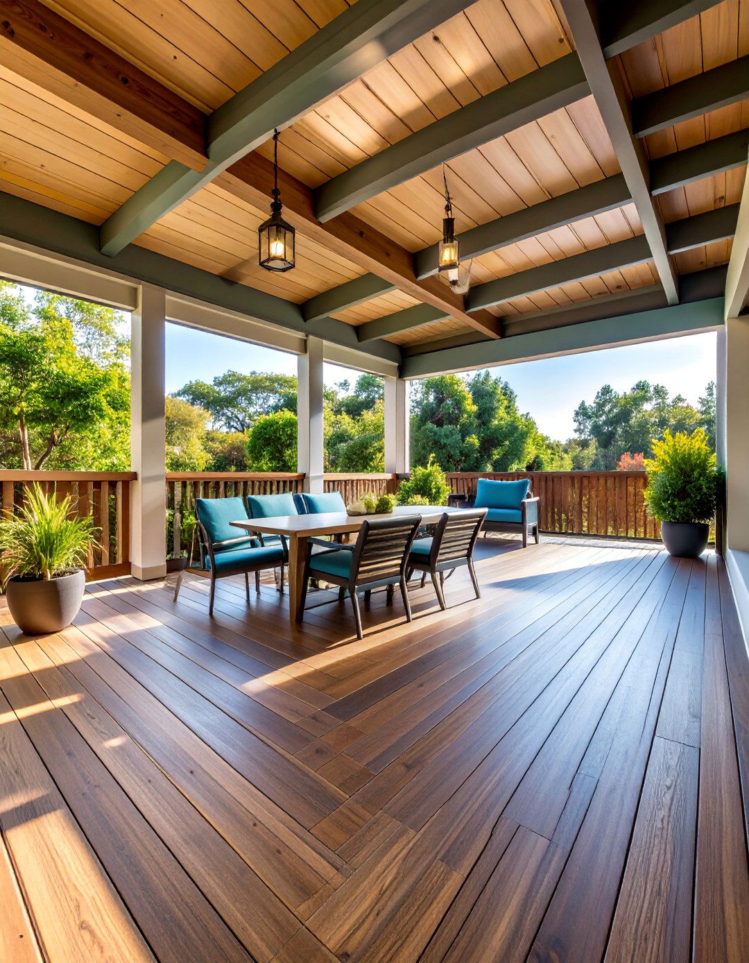 Aluminum Decking Lightweight Modern System - 25 Porch Flooring Options