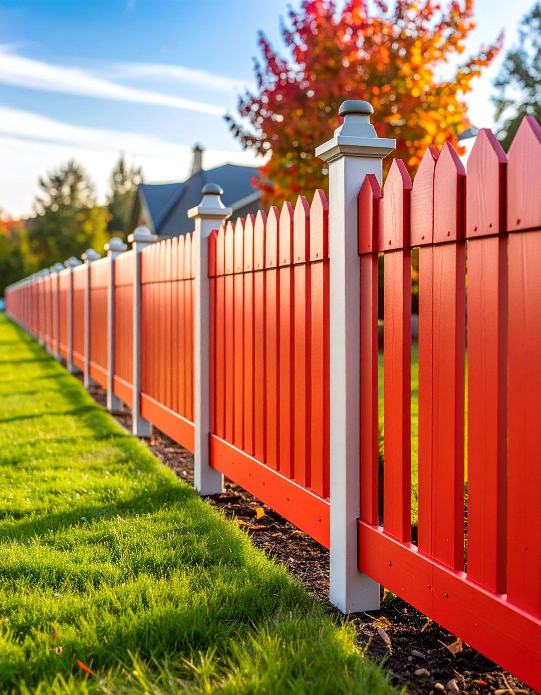 Aluminum Farm Fence with Powder Coating - 25 Farm Fence Ideas