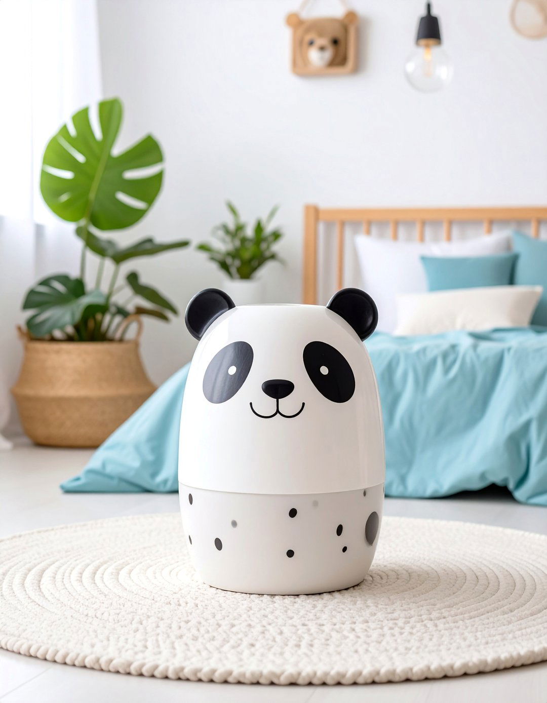 Animal Face Character Painted Pot - 25 Painted Pot Ideas