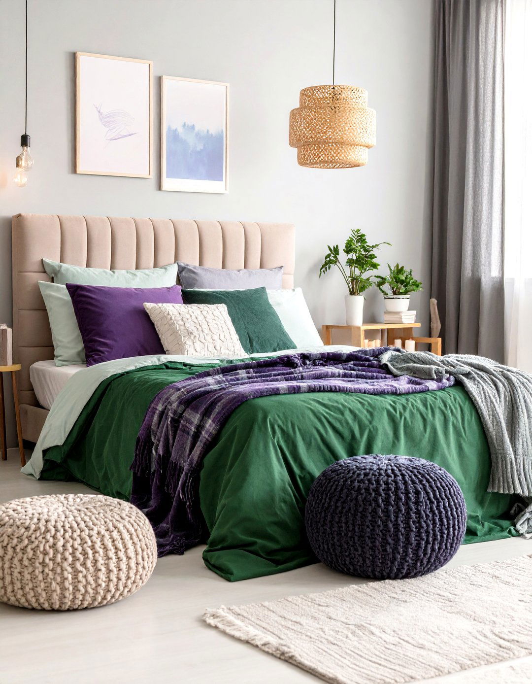 Annas Cozy Autumn Meets Winter Bedroom - 25 frozen room decor ideas