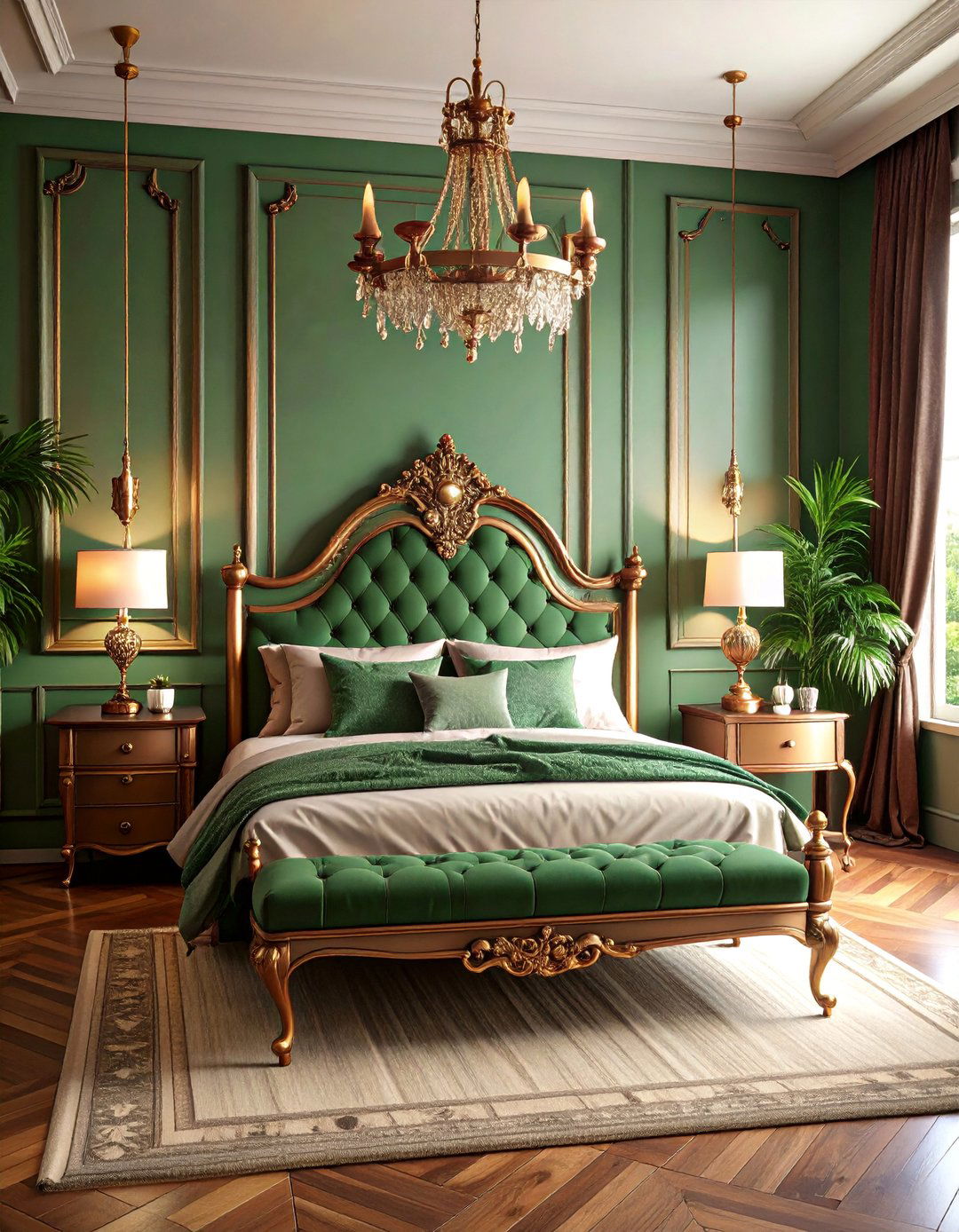Antique Brass and Copper Vintage Bedroom - 25 Vintage Bedroom Ideas