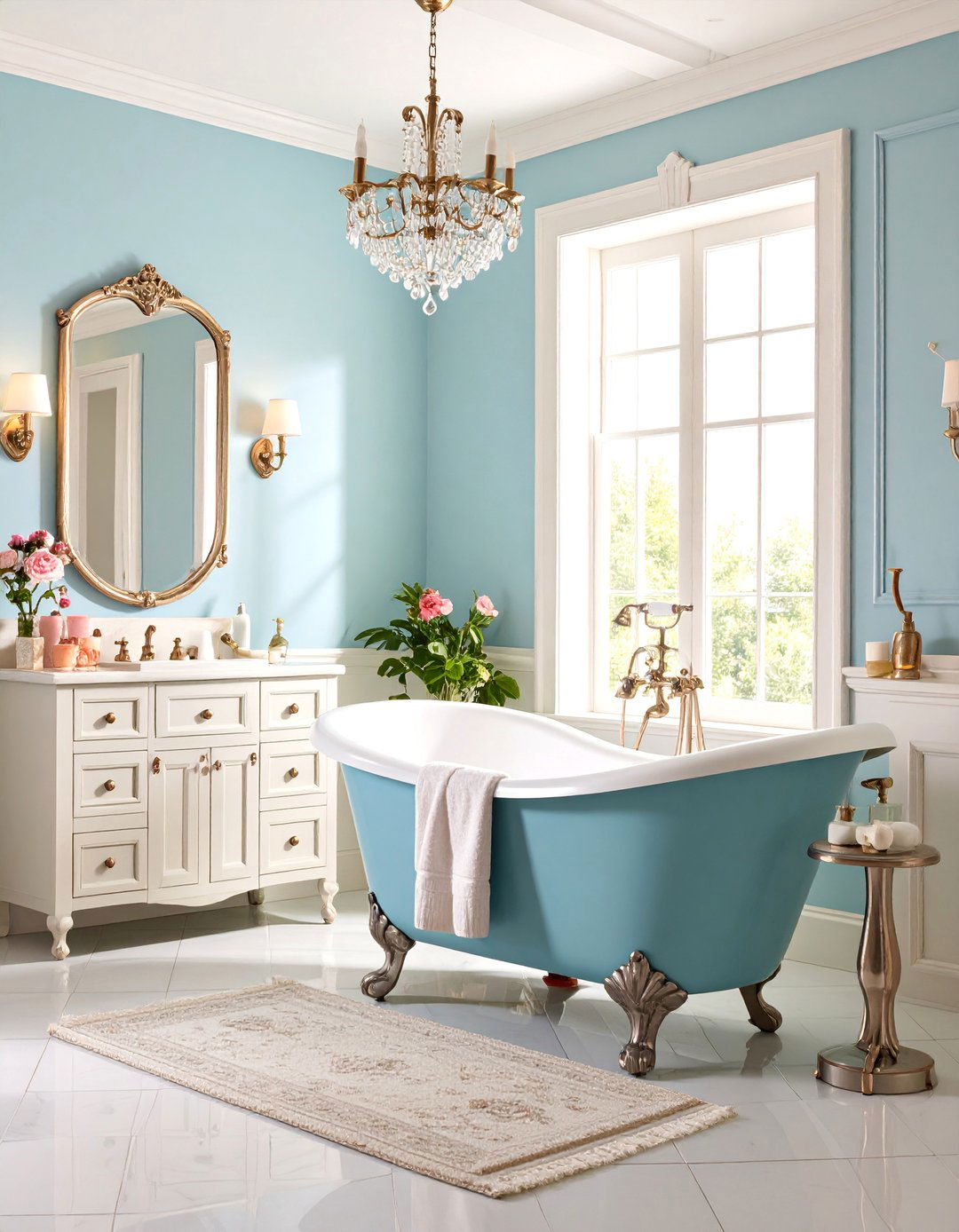 Antique Collection Maximalist Bathroom - 25 Maximalist Bathroom Design Ideas