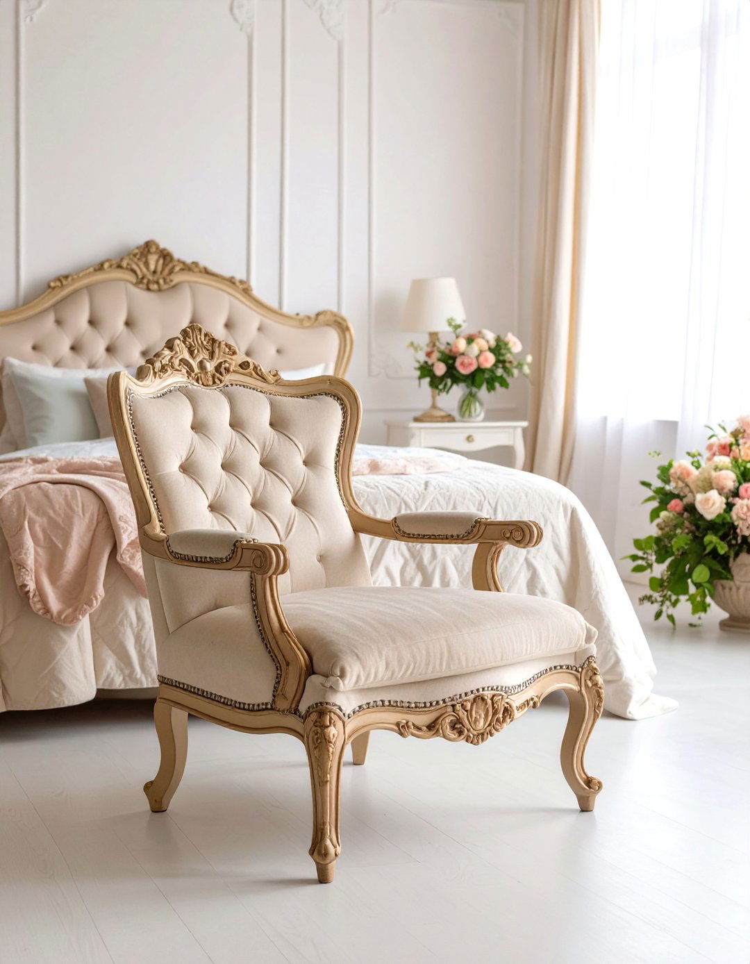 Antique French Bergere Chair - 25 Bedroom Chair Ideas