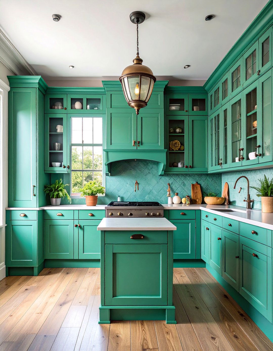 Antique Green Painted Cabinet Collection - 25 Floor to Ceiling Cabinets Ideas