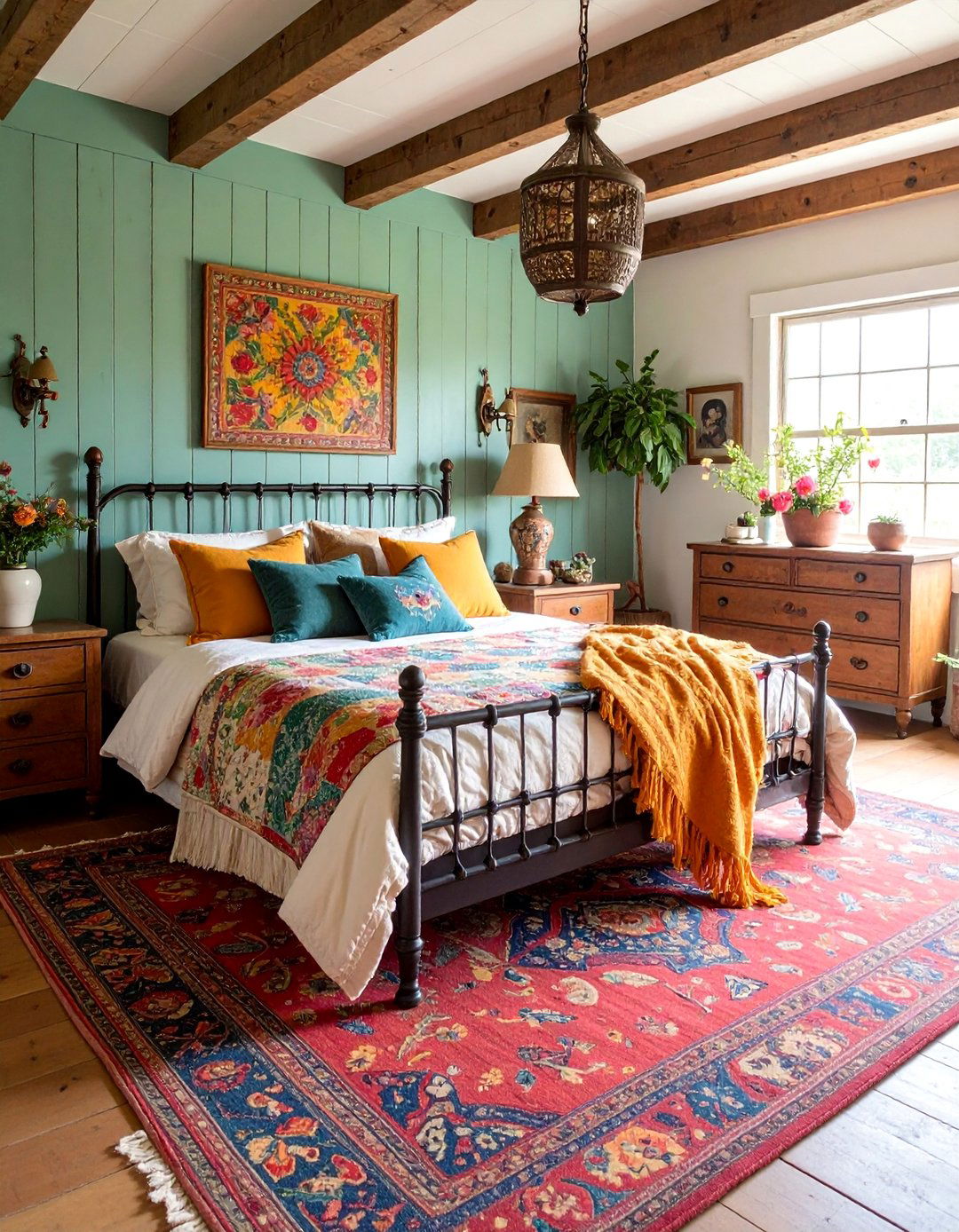 Antique Iron Bed Cottagecore Bedroom Haven - 25 Cottagecore Bedroom Ideas