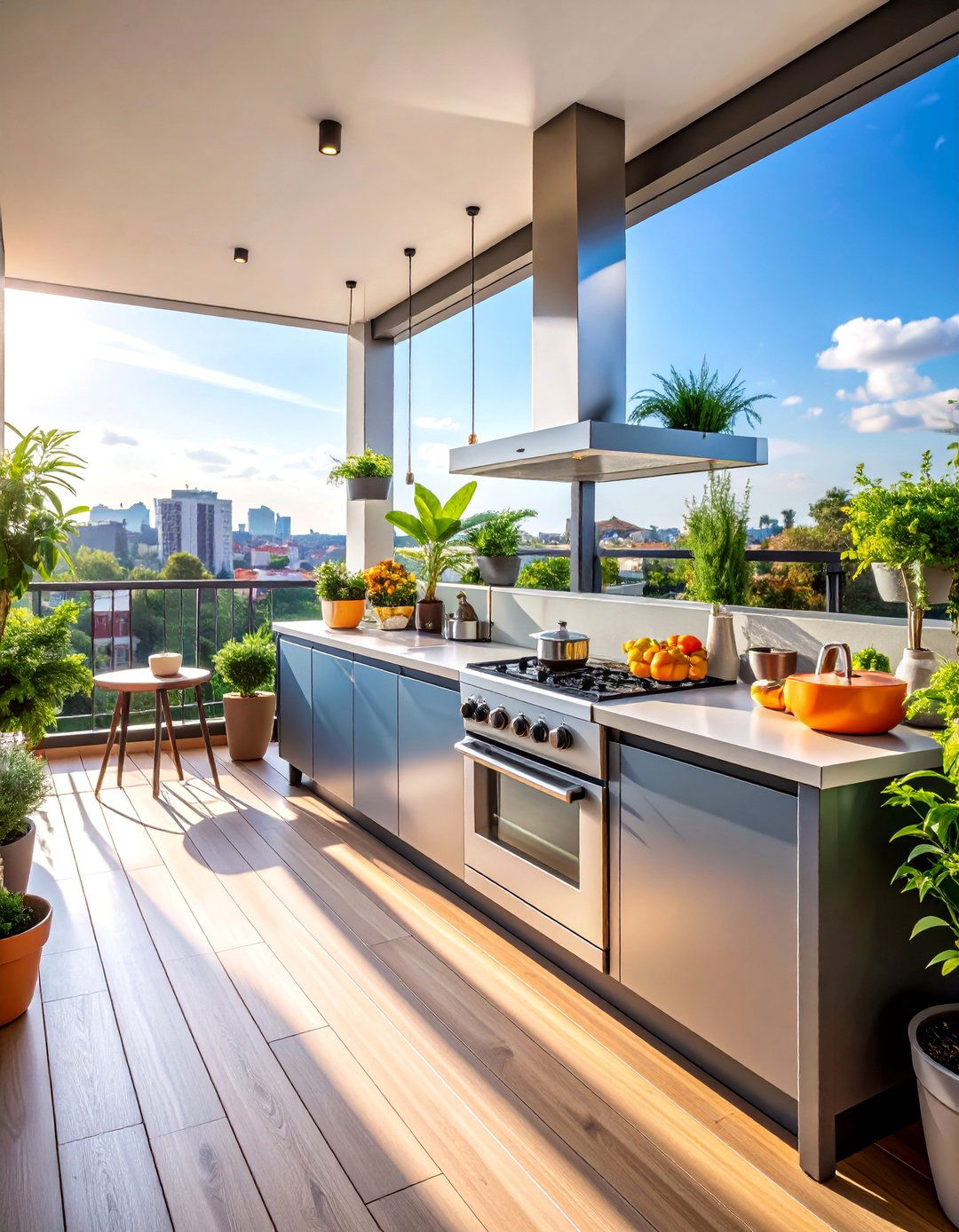 Apartment Balcony Mini Kitchen - 25 Small Outdoor Kitchen Ideas