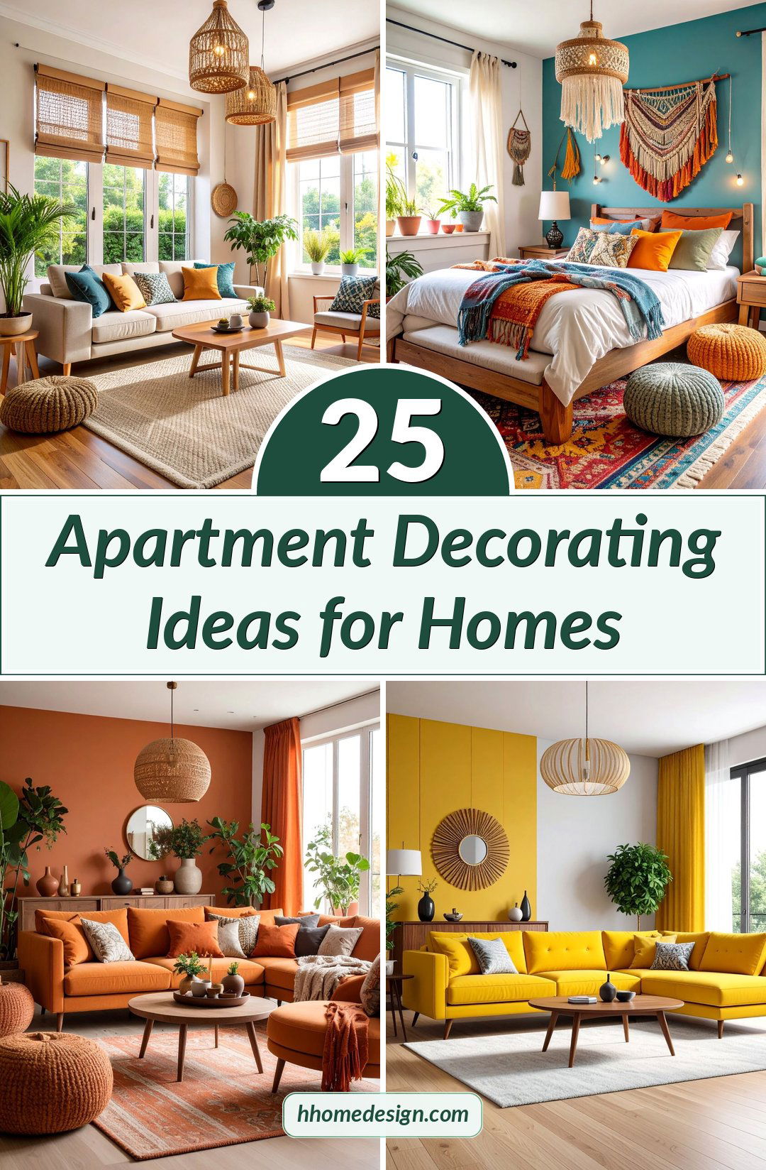 25 Apartment Decorating Ideas for Homes