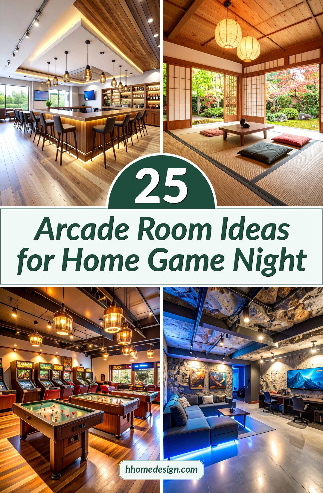 25 Arcade Room Ideas for Home Game Night