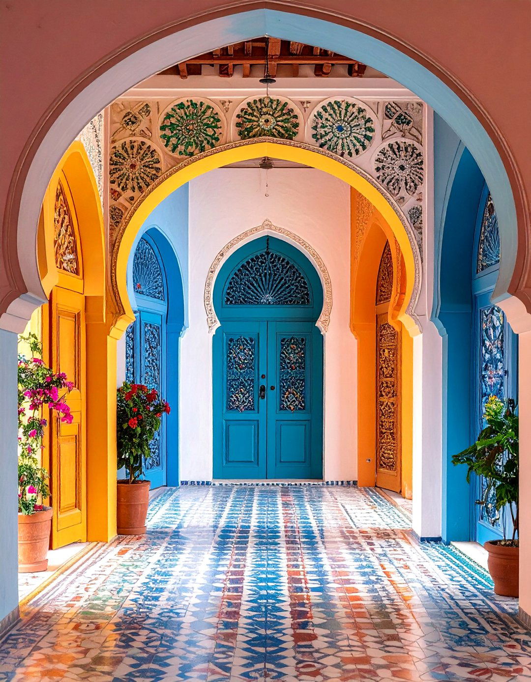 Arched Doorway Architectural Theme - 25 spanish interior design ideas