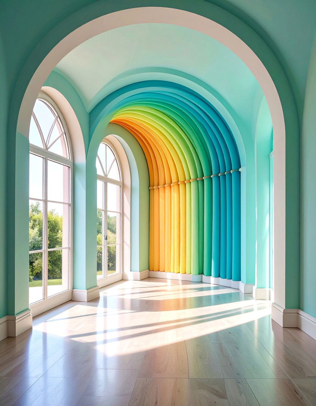 Arched Window Specialty Shades - 25 Window Treatments Ideas