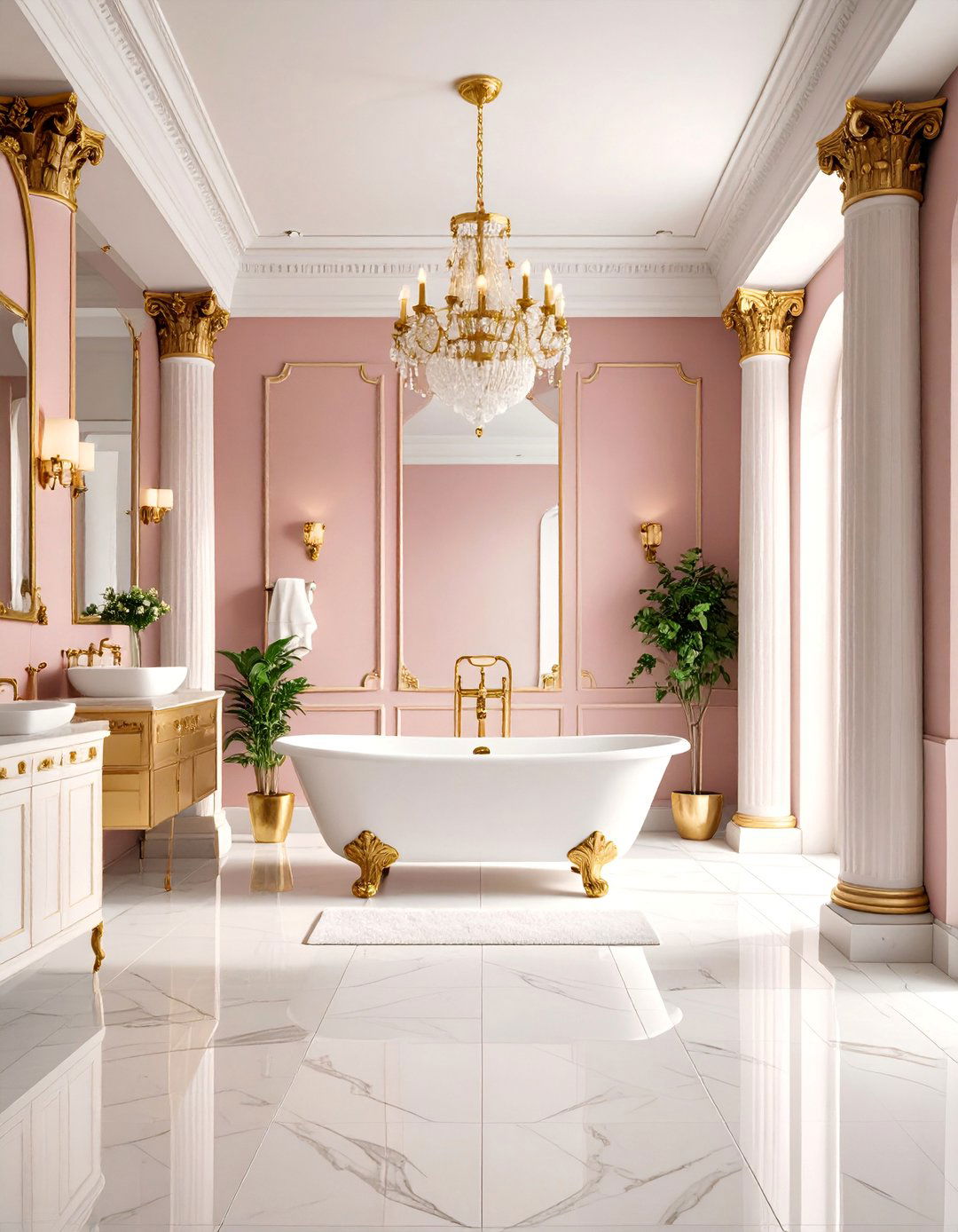 Architectural Detail Photography with Classical Elements - 25 Bathroom Art Ideas