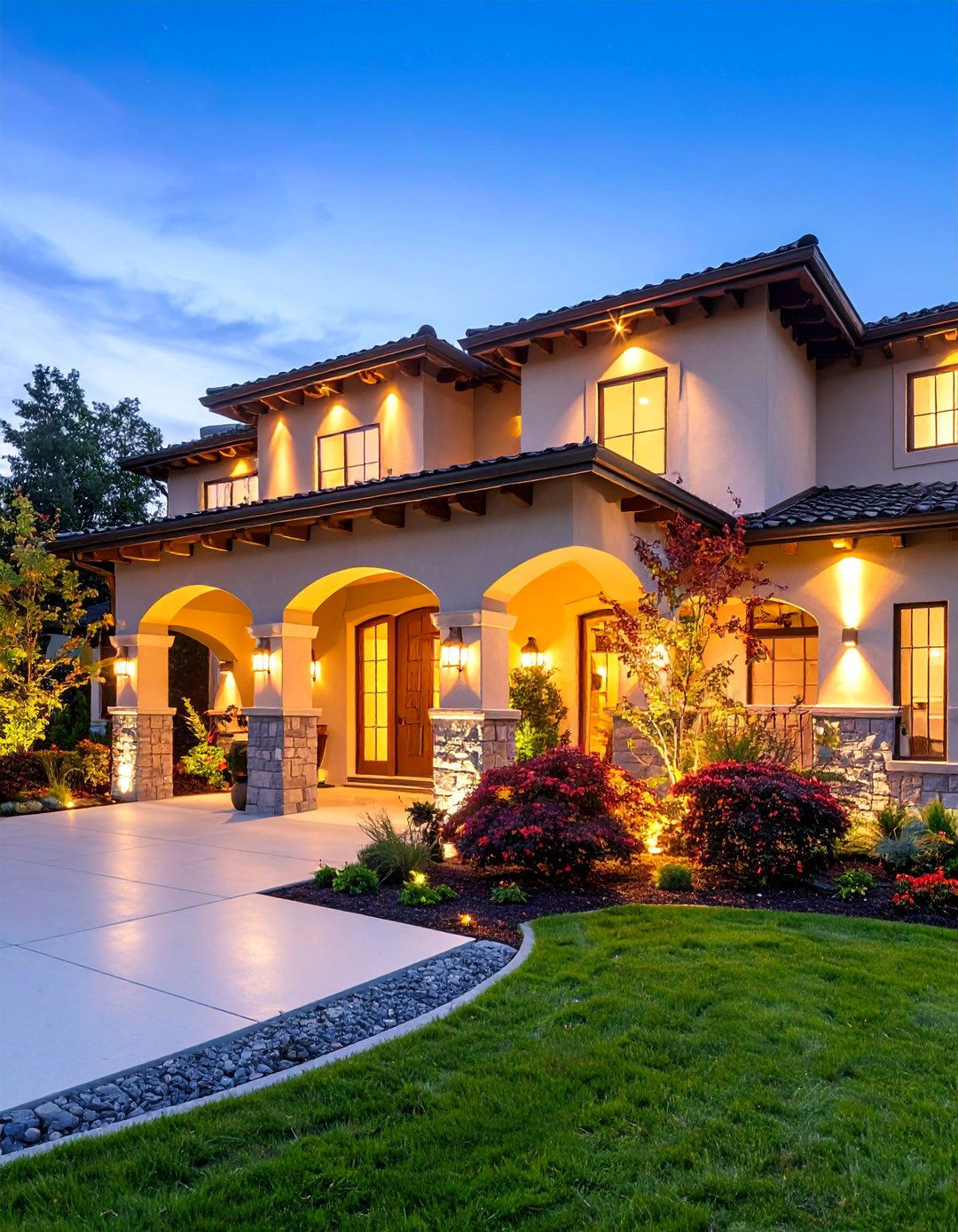Architectural Feature Accent Lighting - 25 Soffit Lighting Ideas