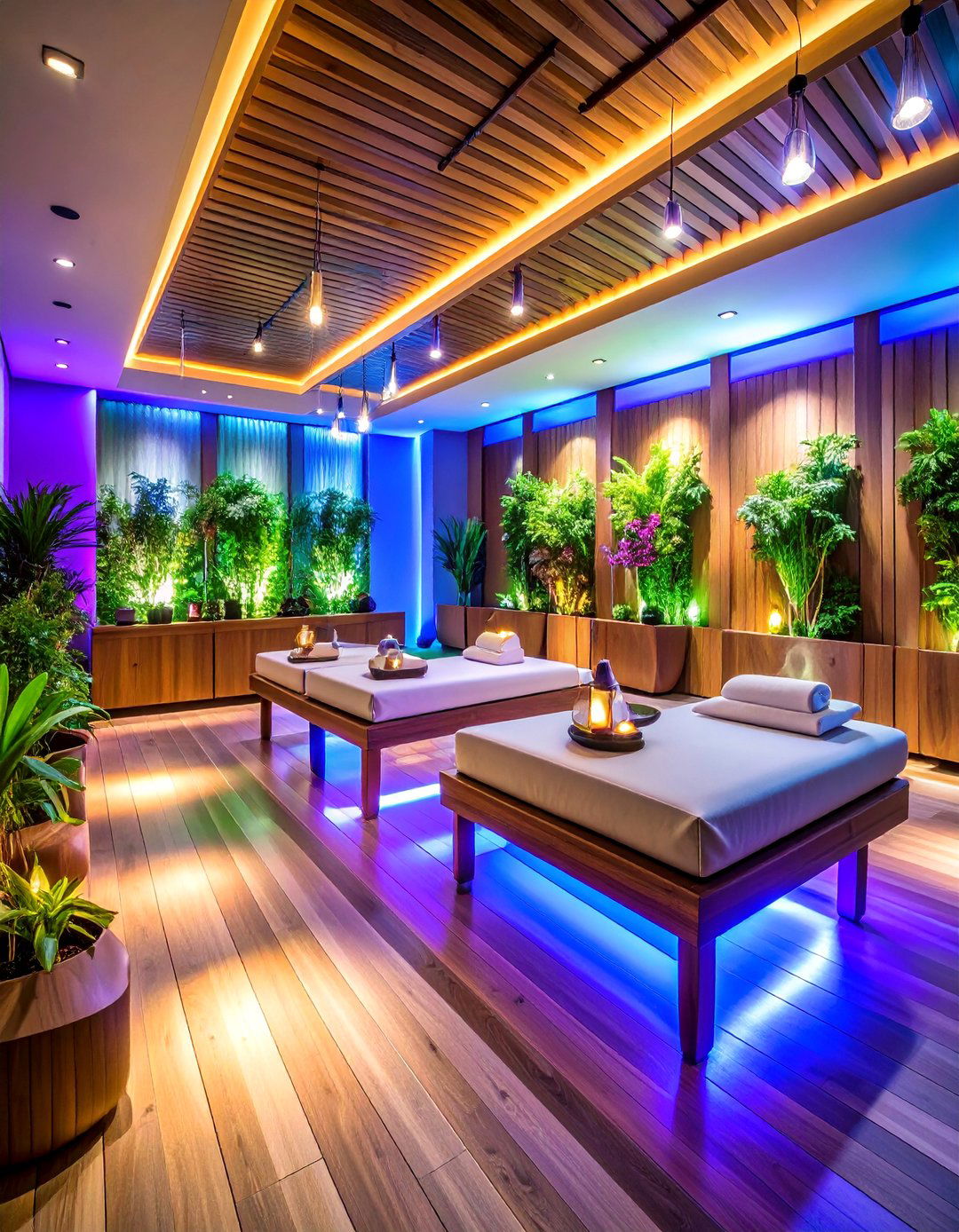 Aromatherapy Focused Massage Room with Scent Journey - 25 Massage Room Setup Ideas