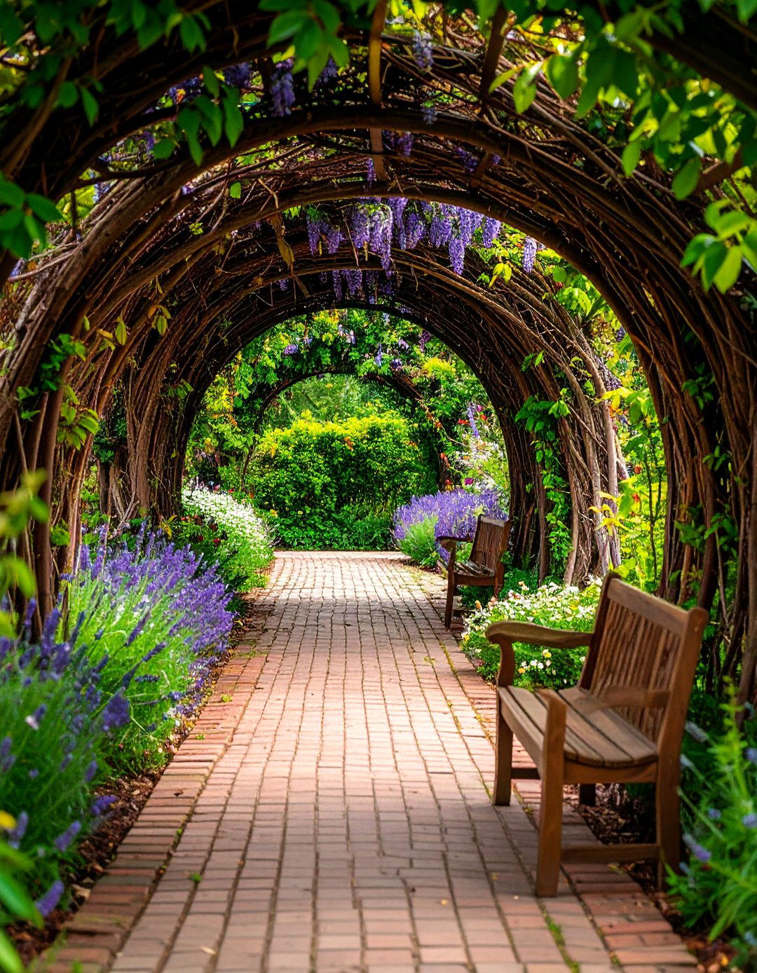 Aromatherapy Herb Enclosed Garden - 25 Enclosed Garden Ideas