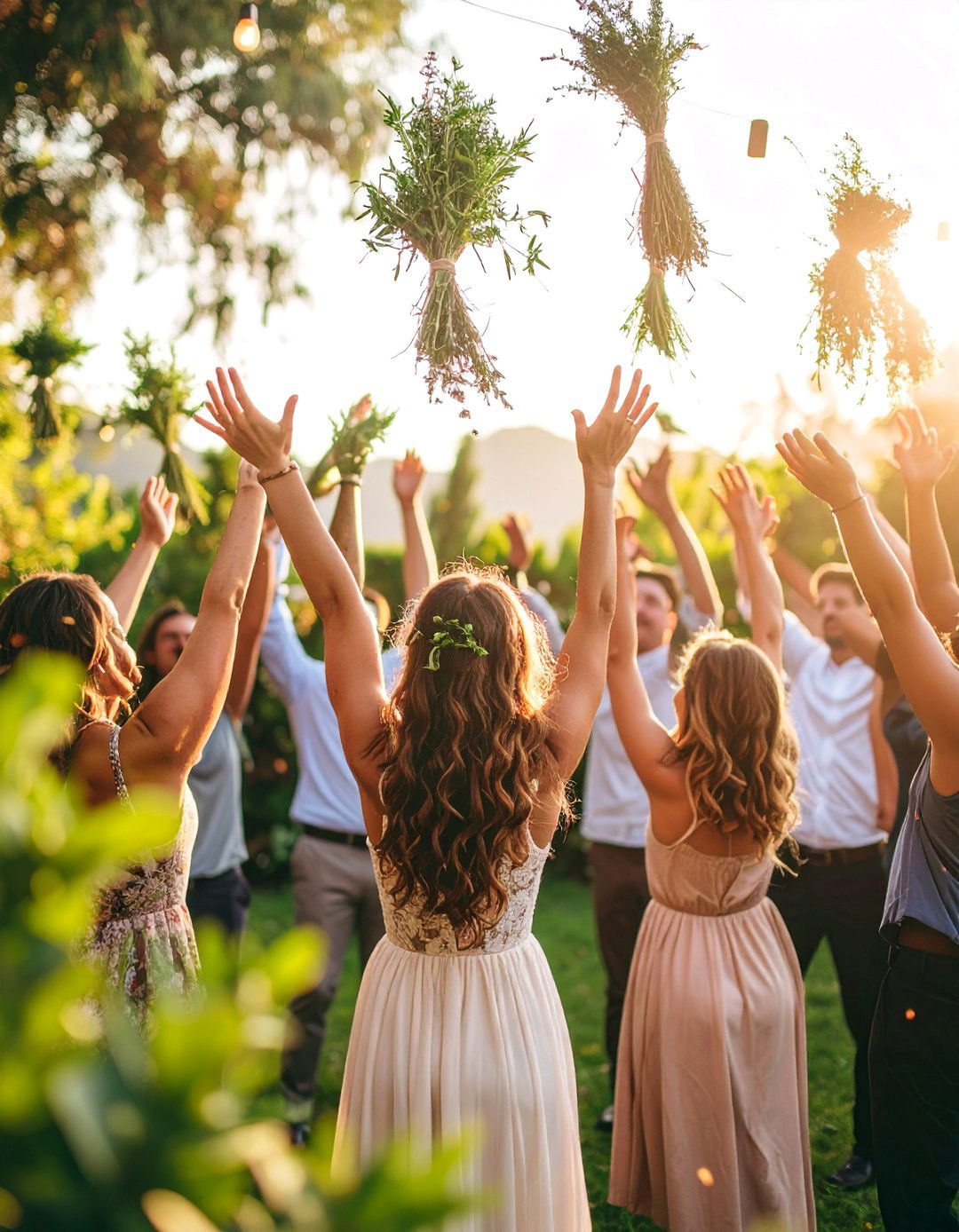 Aromatic Herb Garden Toss - 25 Wedding Send-off Ideas