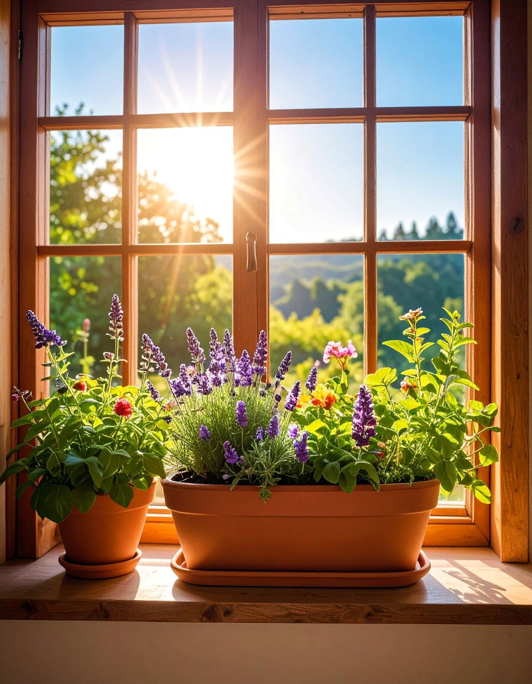 Aromatic Window Box Therapy - 25 window box ideas