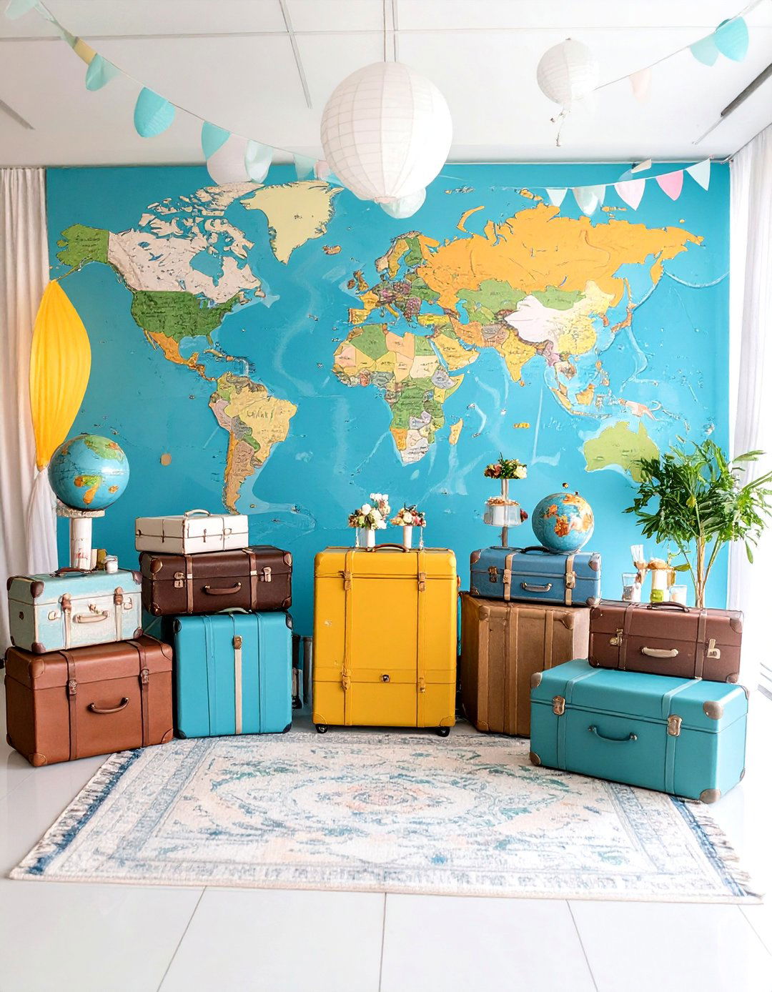 Around the World Travel Wedding Shower - 25 Wedding Shower Ideas