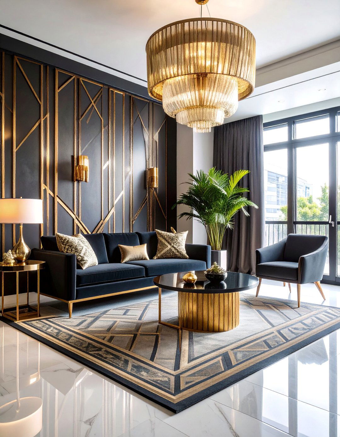 Art Deco Elegance Revival - 25 Condo Interior Design Ideas