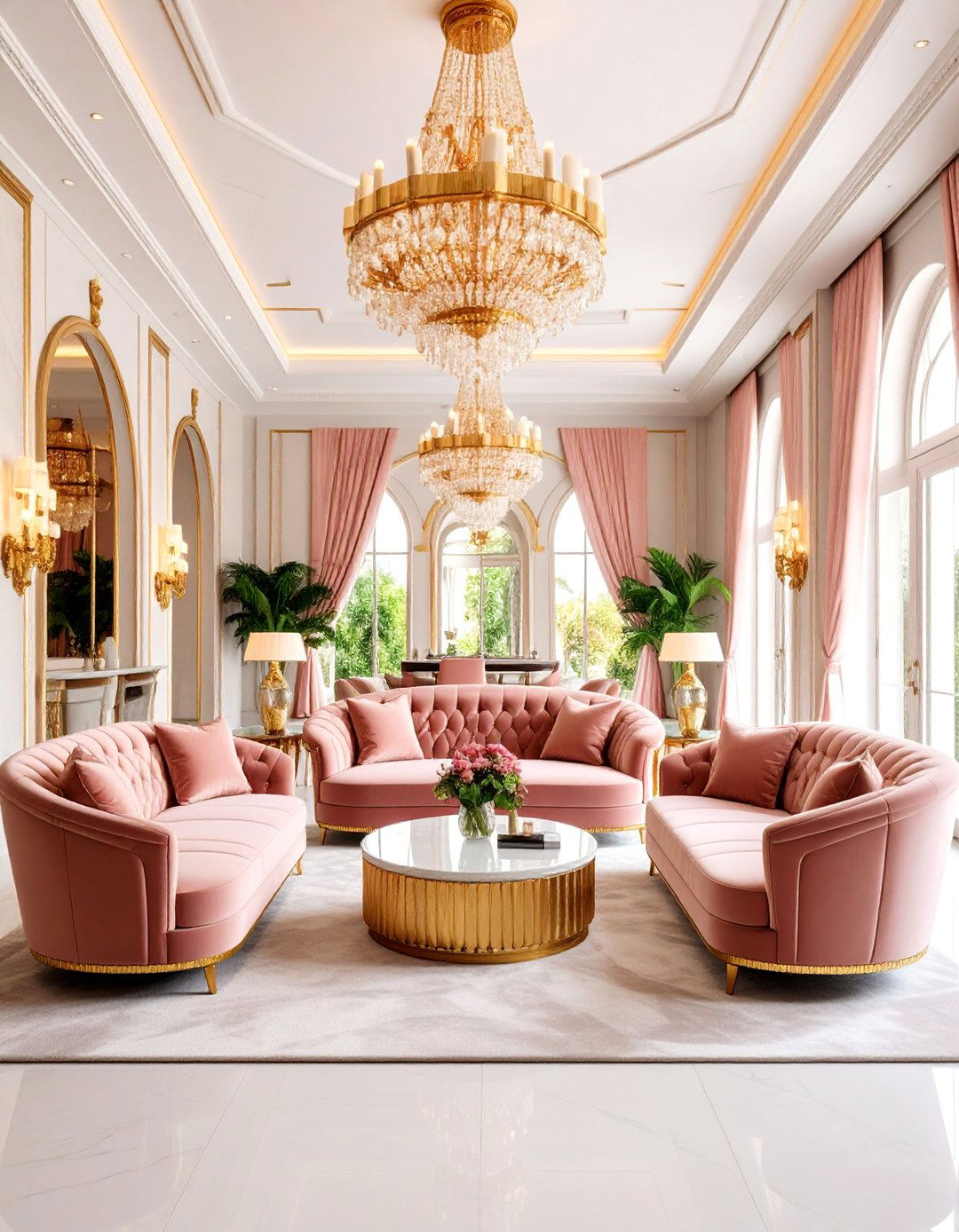 Art Deco Glamour Parlor - 25 Parlor Room Ideas