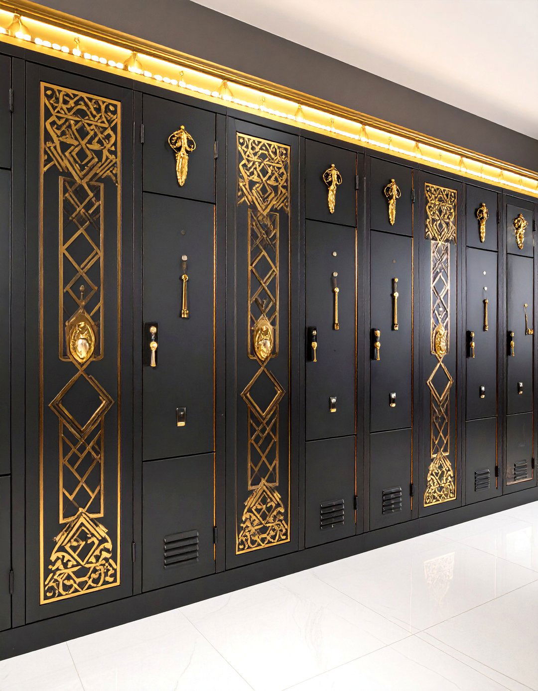 Art Deco Great Gatsby Locker - 25 Locker Decor Ideas