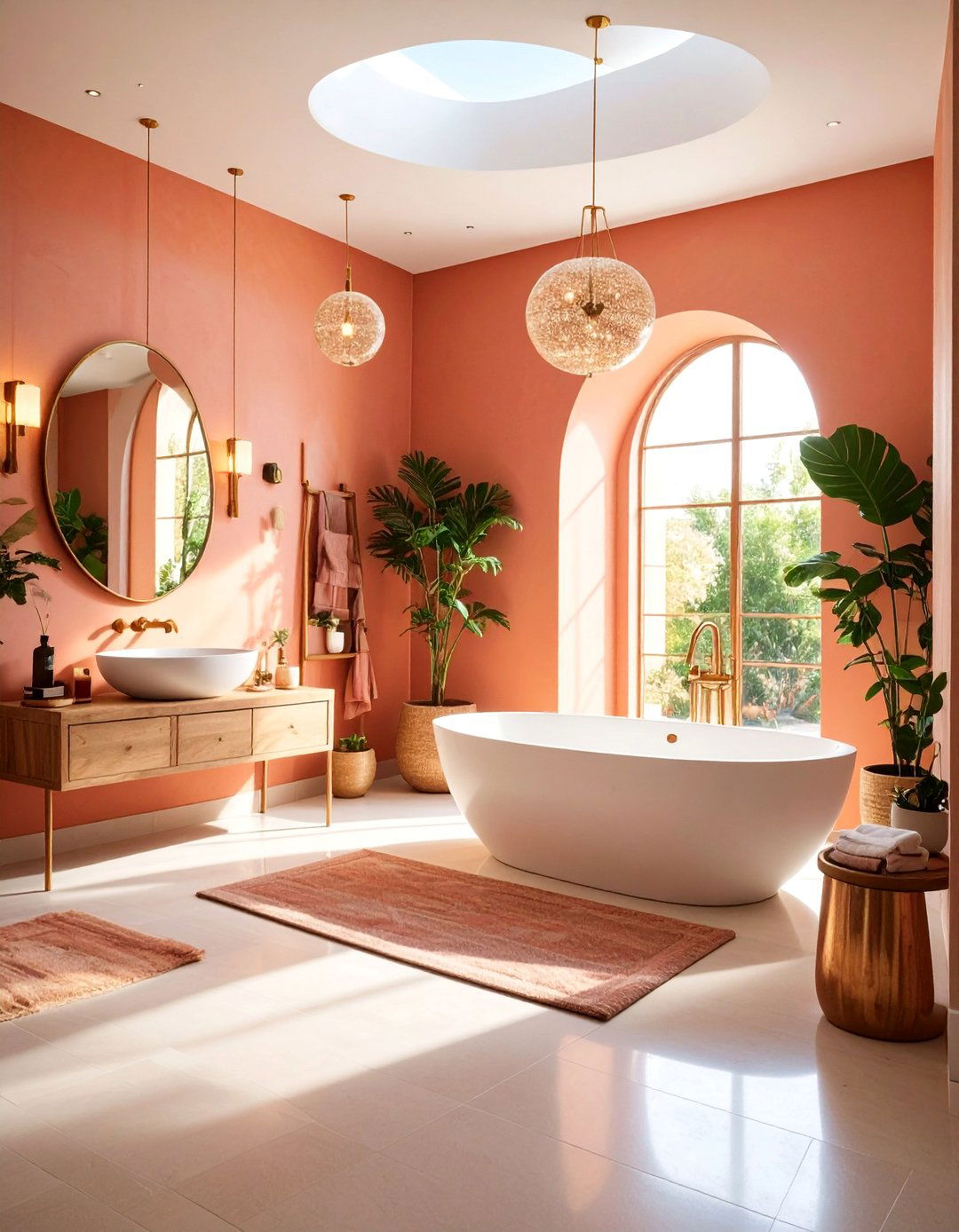Art Gallery Bathroom with Museum Quality Elements - 25 Eclectic Bathroom Ideas