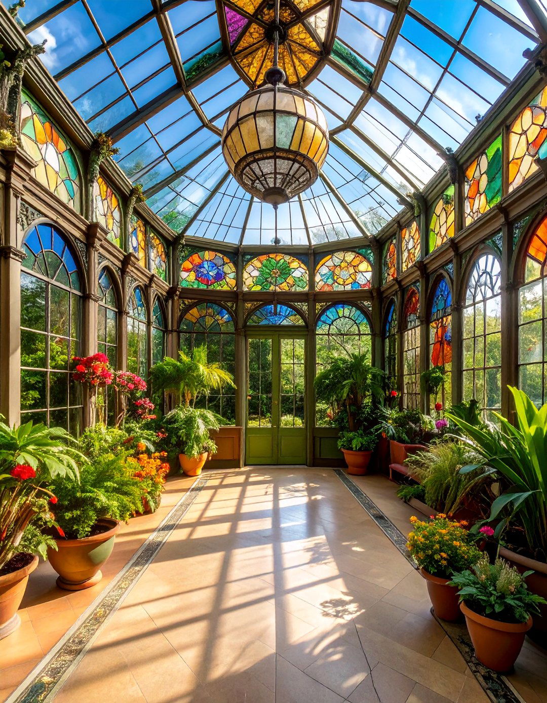 Art Nouveau Bay Window Conservatory - 25 Bay Window Ideas