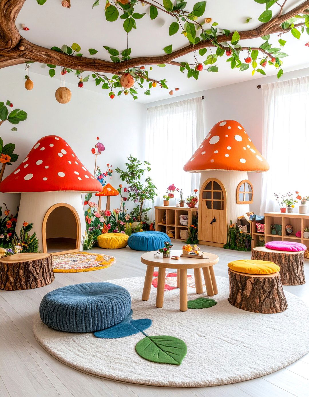 Art Nouveau Childrens Playroom with Fairy Tale Elements - 25 Art Nouveau Interior Design Ideas