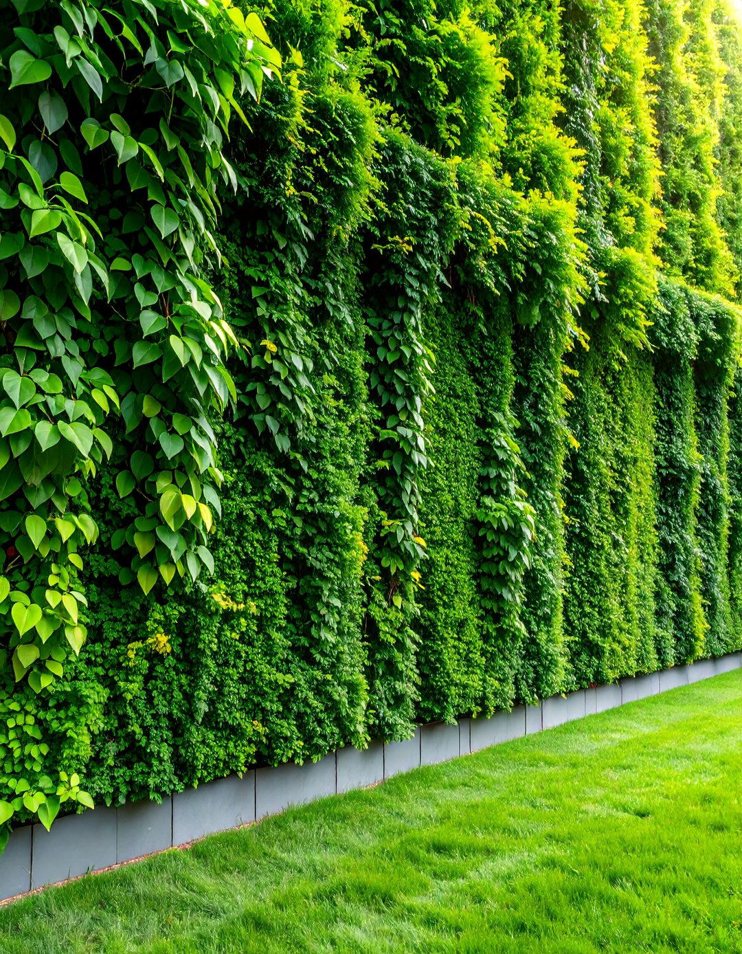 Artificial Green Wall Panels - 25 Garden Screening Ideas