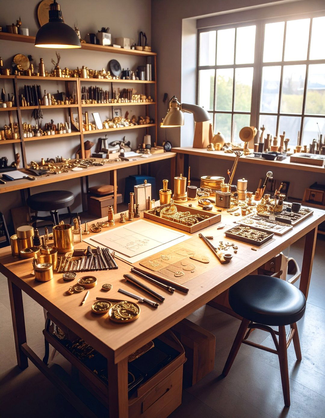 Artisan Brass Crafting Workshop Celebration - 25 21th Wedding Anniversary Ideas