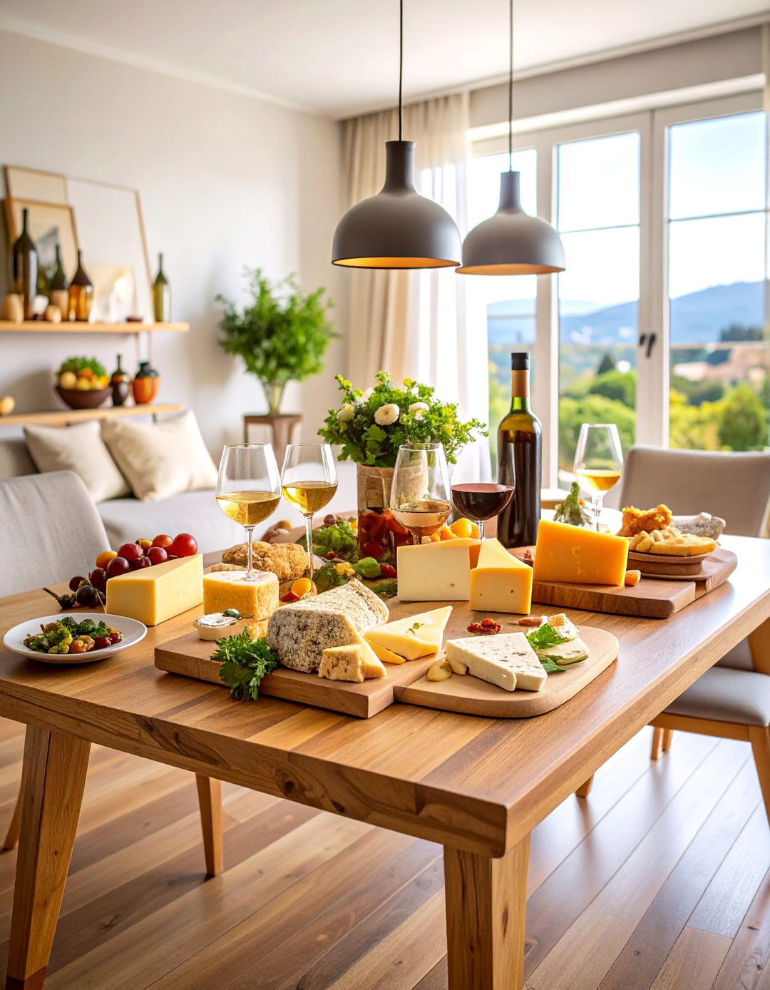 Artisan Cheese and Wine Pairing Basket - 25 Gift Basket Ideas