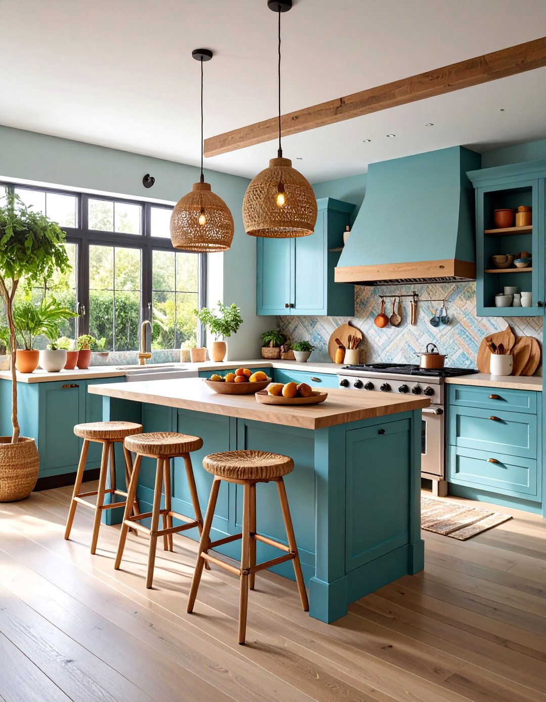 Artisan Crafted Kitchen Island Space with Handmade Details - 25 House Decor Ideas