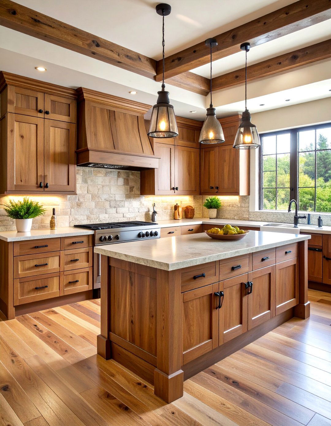 Artisan Kitchen with Handcrafted Details - 25 Black and Brown Interior Design Ideas
